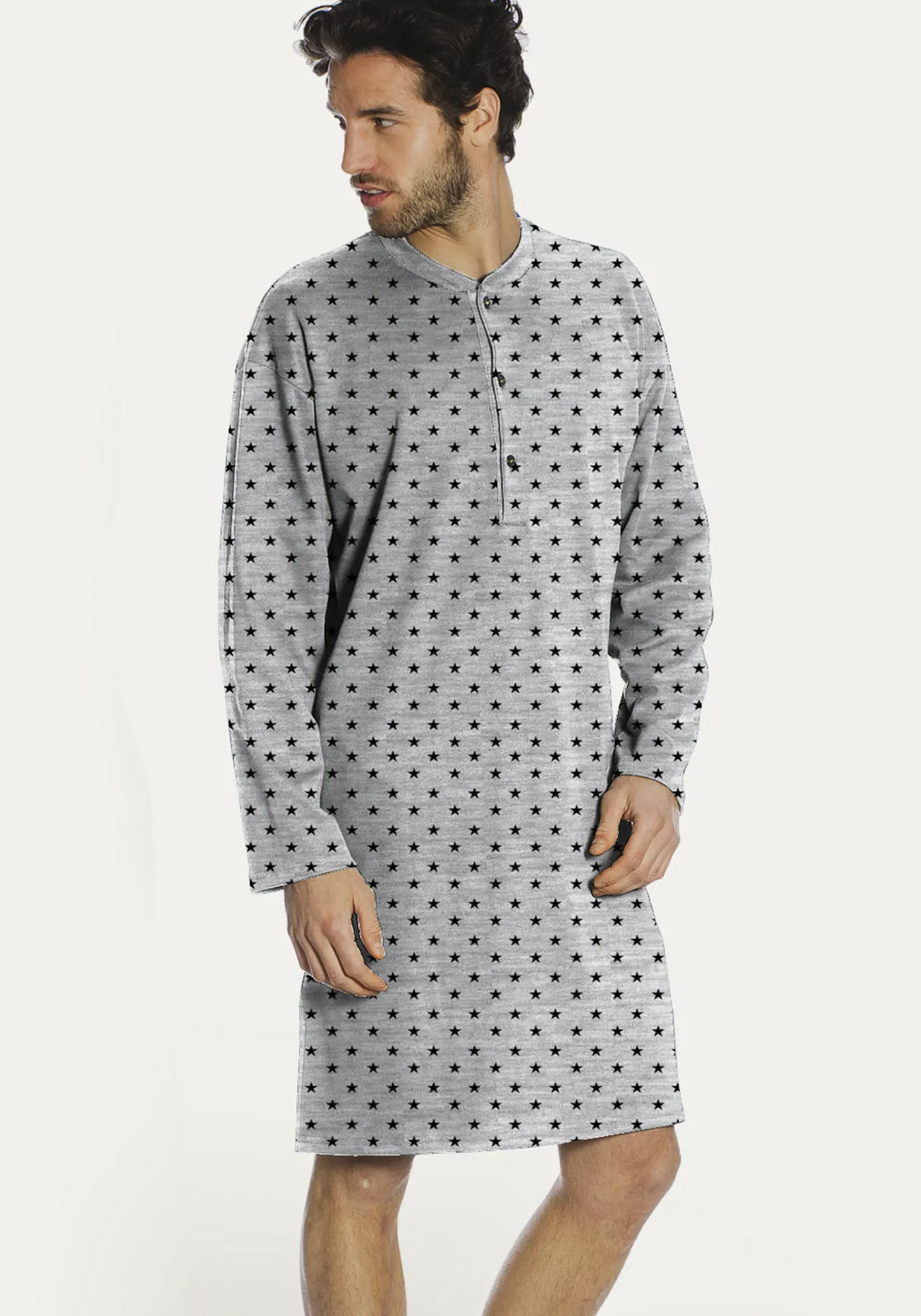 camicia-da-notte-invernale-199anq.webp Acquista online camicia da notte Bip Bip in caldo cotone invernale - immagine 1