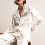 Brindisi Silk Pyjamas Ivory London Toile