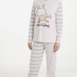 Pigiama Donna Girocollo Con Polsino Happy People 5466 Caldo Cotone I.T.C. | Vacchetti
