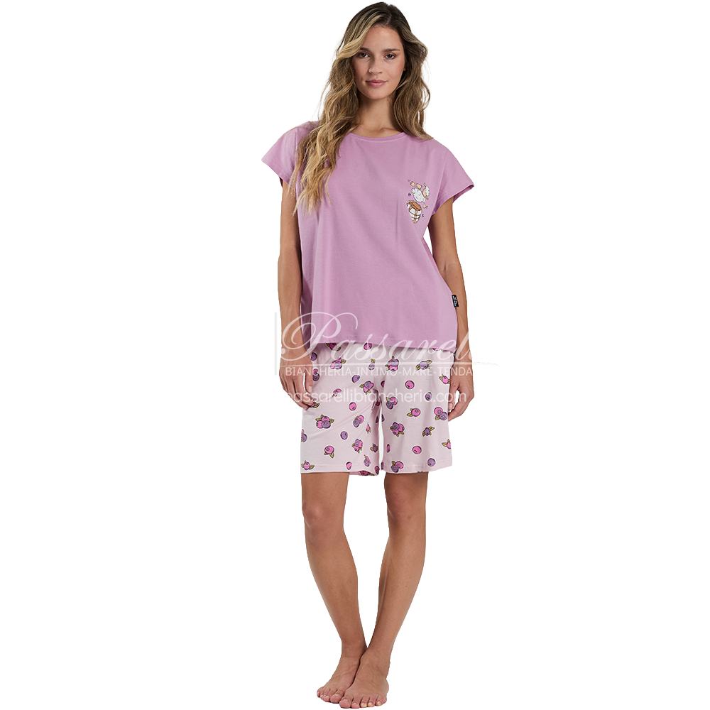 happy-people-pigiami-428yym.png Happy People Pigiama Estivo Corto da Donna HEC107 6907 - immagine 1