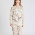 Pigiama ciaspole donna HAPPY PEOPLE 5768