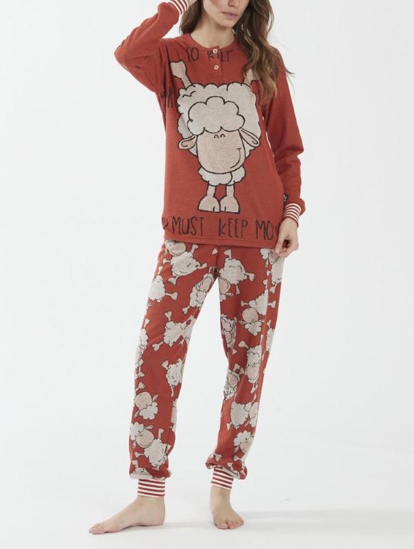 happy-people-pigiami-881oav-1.jpg Pigiama Donna Happy People Pecore - immagine 1