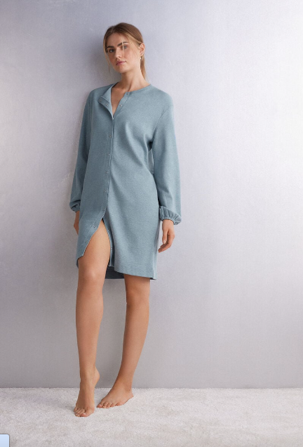 intimissimi-camicia-da-notte-718evg.png Camicia Da Notte Sposa Intimissimi Camicia da Notte Maniche lunghe Casual Sunday Intimissimi - immagine 1