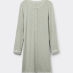 Camicia da Notte Aperta con Dettagli in Pizzo | Intimissimi