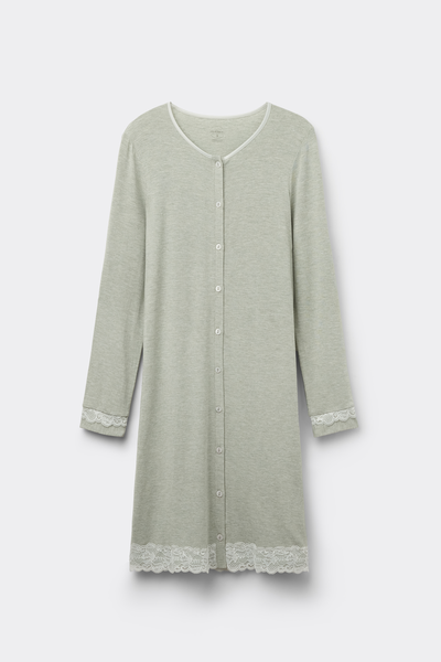 intimissimi-camicia-da-notte-797svo.png Camicia da Notte Aperta con Dettagli in Pizzo | Intimissimi - immagine 1
