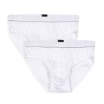 Julipet Confezione 2 Slip Uomo Impiego JPB123 Bianco / 3/S