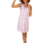 Brilliamo by Linclalor Camicia da notte senza maniche scollo a V in viscosa elasticizzata art. 402089