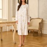 CAMICIA DA NOTTE 5377 IN PURO COTONE DONNA LINCLALOR