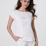 Lovable LOVABLE PIGIAMA DONNA SET Pigiama bianco latte/bianco Zalando.it