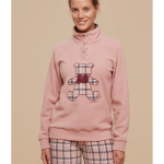 Noidinotte Pigiama Invernale da Donna in Pile FA8401 S30