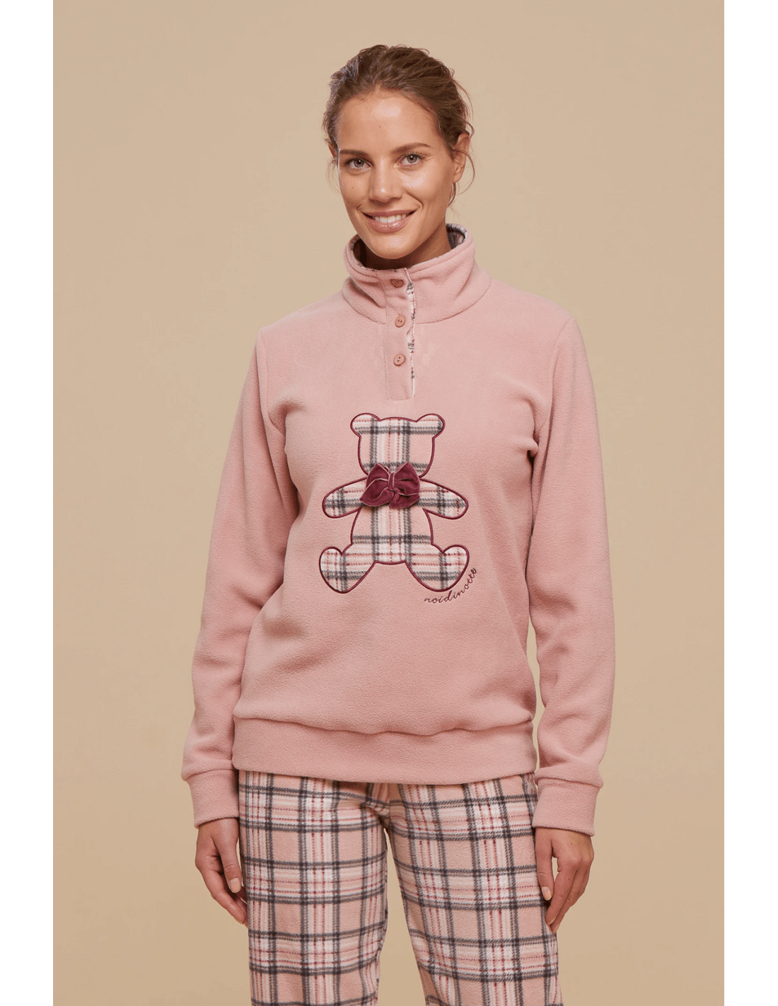 noidinotte-pigiami-752ook.png Noidinotte Pigiama Invernale da Donna in Pile FA8401 S30 - immagine 1