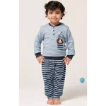 Pigiama bambino 100% cotone invernale interlock Kissimo 402