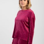 Pigiama Donna Ciniglia Felpata NOI DI NOTTE FA008868 XS / Fuxia