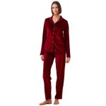 Noidinotte Pigiama Donna Ciniglia Aperto FA009344 CHERRY CORAL / XS