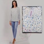 Pigiama da donna con giacca con bottoni Amica art 22A693