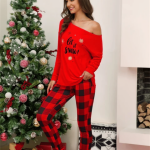 Pigiama Donna Rosso di Natale