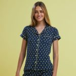Pigiama Donna Aperto Corto Fantasia FA7739AB Cotone NOIDINOTTE | Vacchetti