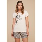 NOIDINOTTE PIGIAMA DONNA COTONE CORTO ART.FA8579