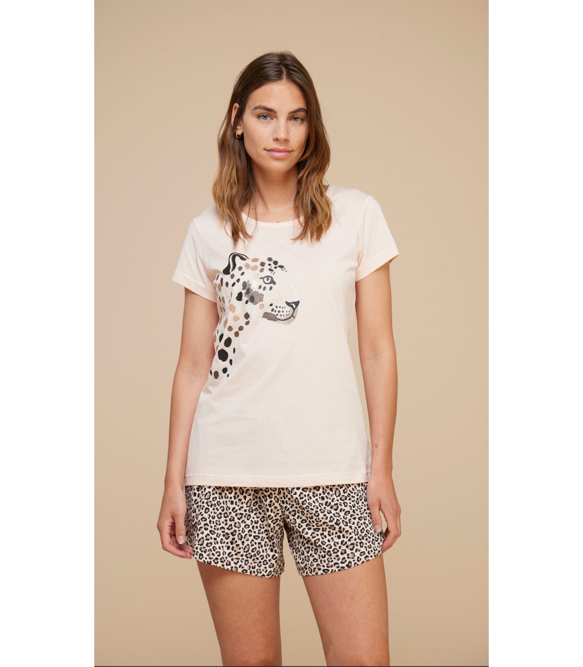 pigiama-donna-corto-714qaq-1.jpg NOIDINOTTE PIGIAMA DONNA COTONE CORTO ART.FA8579 - immagine 1