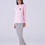 Pigiama donna caldo cotone cuore – pigiamiamoci