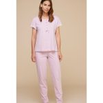 NOIDINOTTE PIGIAMA DONNA COTONE M/CORTA ART.FA8555