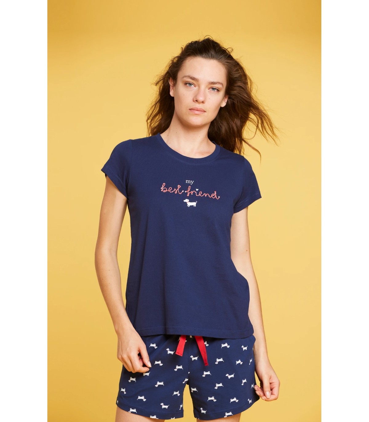 pigiama-donna-estivo-cotone-308ycs-1.jpg NOIDINOTTE PIGIAMA DONNA CORTO COTONE ART.FA8575 - immagine 1