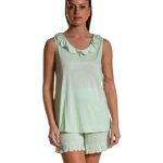 Pigiama Donna Estivo Spalla Larga Amadine Spray