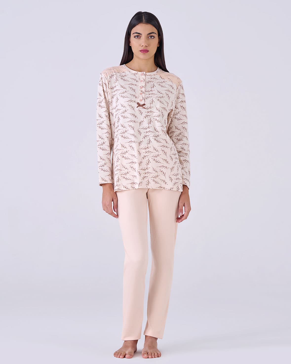 pigiama-donna-invernale-caldo-cotone-539snx-1.jpg Pigiama donna caldo cotone classic – pigiamiamoci - immagine 1