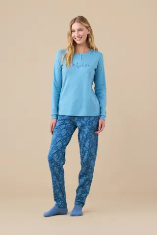 pigiama-donna-invernale-caldo-cotone-925eny.webp Pigiama donna invernale in caldo cotone articolo cachemire. - immagine 1