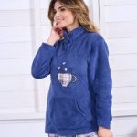 PIGIAMA DONNA CORAL PILE RELIABLE INVERNALE SCOZZESE | eBay