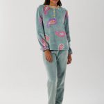 Brilliamo Pigiama Donna Invernale In Pile Art. BQ888694 Toglia