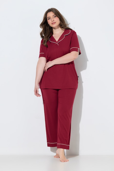 pigiama-donna-taglie-forti-017prr-1.jpg Pigiama taglie forti donna | Moda taglie forti | Ulla Popken - immagine 1