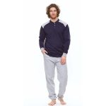 PIGIAMA UOMO S60151 SEARFINO FELPA 100% COTONE GARY