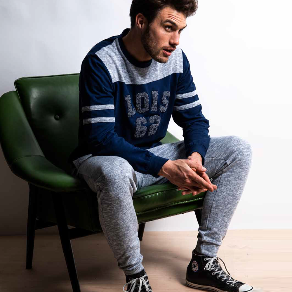 pigiama-felpato-uomo-897ykp.png Pigiama Uomo Lois Felpa 54504 - immagine 1