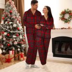 Pigiama Donna Tartan R152 In Flanella Maestri Cotonieri Home