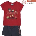 Pigiama corto Hogwarts per bambina Harry Potter | Funidelia