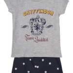 Pigiama corto Grifondoro per bambina Harry Potter | Funidelia