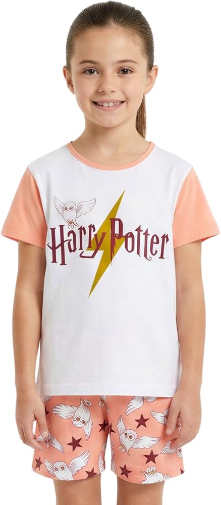 pigiama-harry-potter-bambina-723yed-1.jpg Harry Potter Hedwig Pigiama estivo corto da bambina, 7 14 anni, bianco, 11 12 Jahre : Amazon.it: Moda - immagine 1