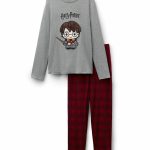 Tezenis HARRY POTTER SET Pigiama grey/grigio Zalando