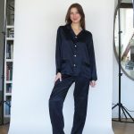 Pigiama Icona Unisex Ragazzo/Donna Seta Blu