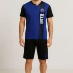 PIGIAMA CORTO UOMO RAGAZZO SERAFINO COTONE SQUADRA INTER ART. PGCI2065