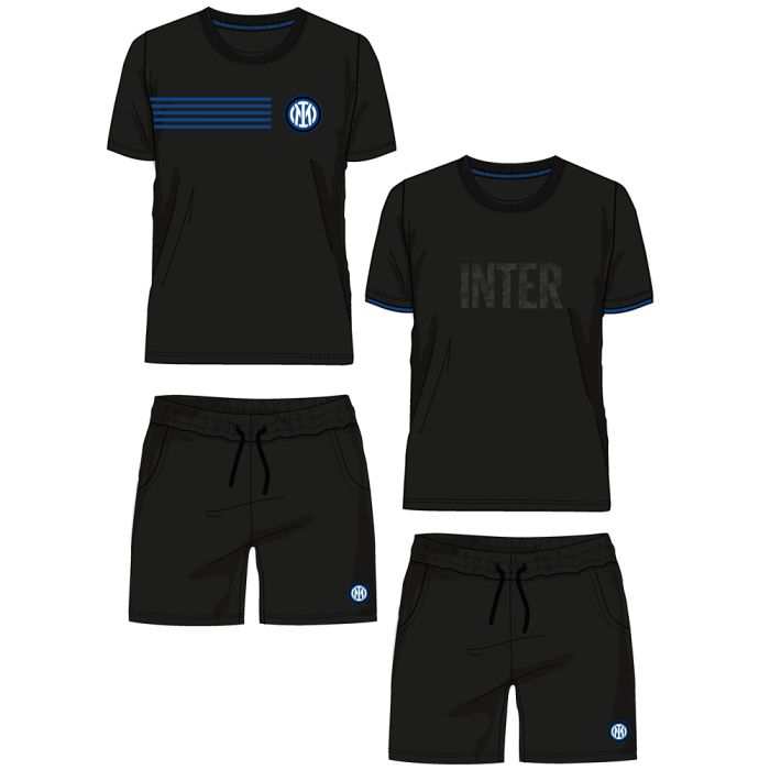 pigiama-inter-uomo-250wgb-1.jpg PIGIAMA CORTO GIROCOLLO INTER I001 UOMO PRODOTTO UFFICIALE - immagine 1