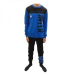 Pigiama uomo interlock Inter taglia M prodotto ufficiale (Cod. IN14131)