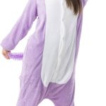 Katara 1744 Kigurumi Onesie Costume Unicorno Pigiama Intero, Lilla Taglia M : Amazon.it: Moda