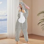 Acquista Pigiama intero a forma di animale per adulti e bambini, unisex, in flanella, per la notte, per Halloween, cosplay, per la casa. in Italia a partire da 27 | Joom