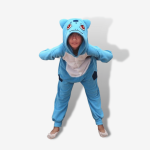 Pigiama Intero Bambino Blu Bulbasaur