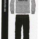 PIGIAMA UOMO RAGAZZO SERAFINO TERMO COTONE POLSINI LOGO JUVENTUS ART.JU14130