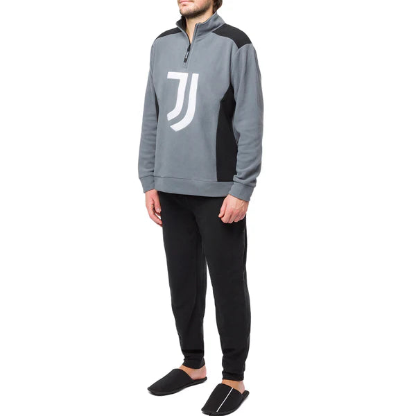 pigiama-juventus-428qzx-1.jpg Pigiama stile tuta uomo Juventus FC 1055 caldo pile - immagine 1