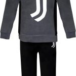 hermet Pigiama Juventus, in Pile, Maglia Maniche Lunghe Pantalone, Pigiama Juventus per Adulto, Unisex, Mezza Zip, Antracite, Taglia 2XL : Amazon.it: Moda