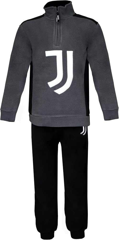 pigiama-juventus-718ihb-1.jpg hermet Pigiama Juventus, in Pile, Maglia Maniche Lunghe Pantalone, Pigiama Juventus per Adulto, Unisex, Mezza Zip, Antracite, Taglia 2XL : Amazon.it: Moda - immagine 1